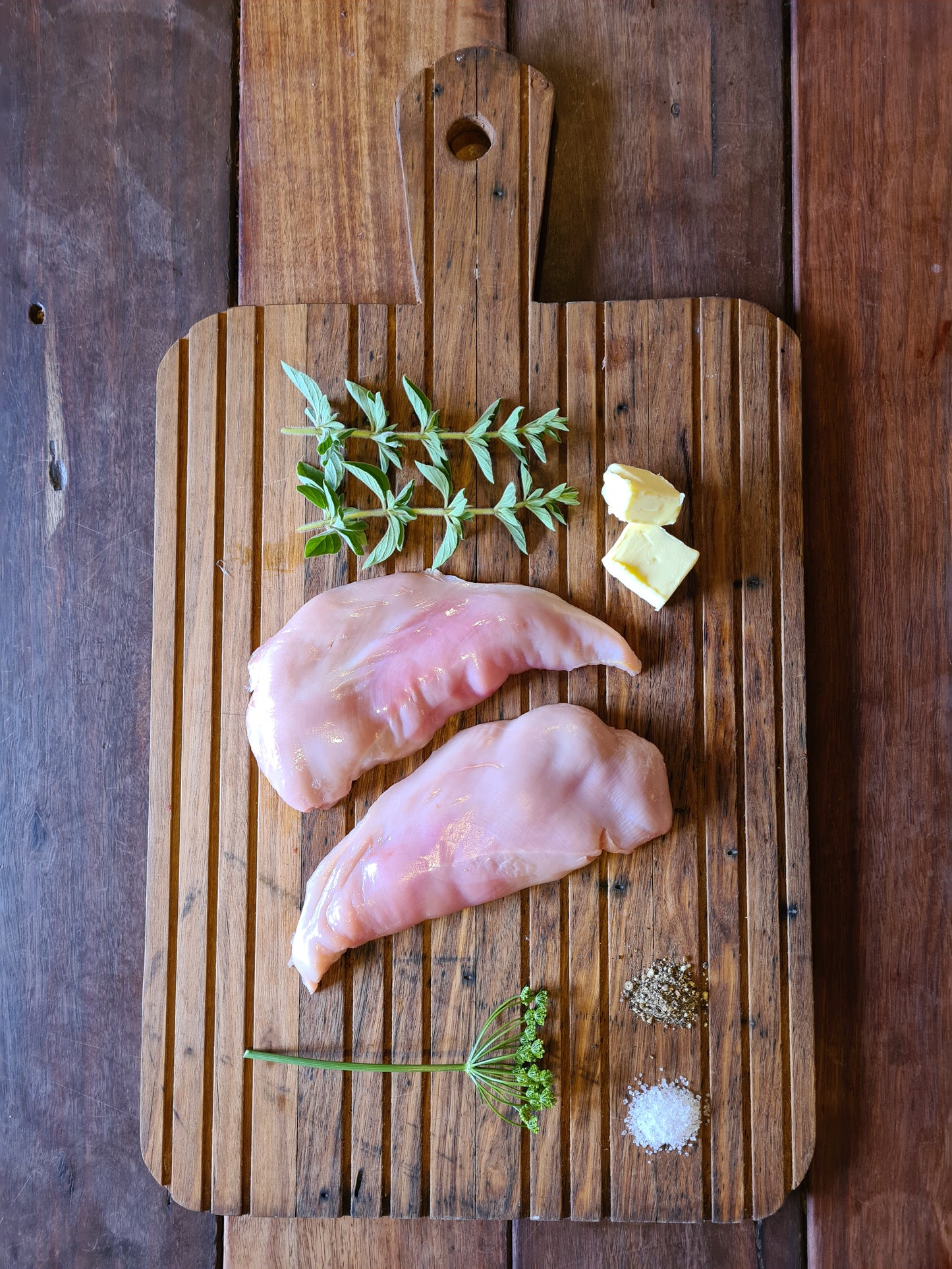 Breast Fillets skin-on pasture-raised chicken 2-pack